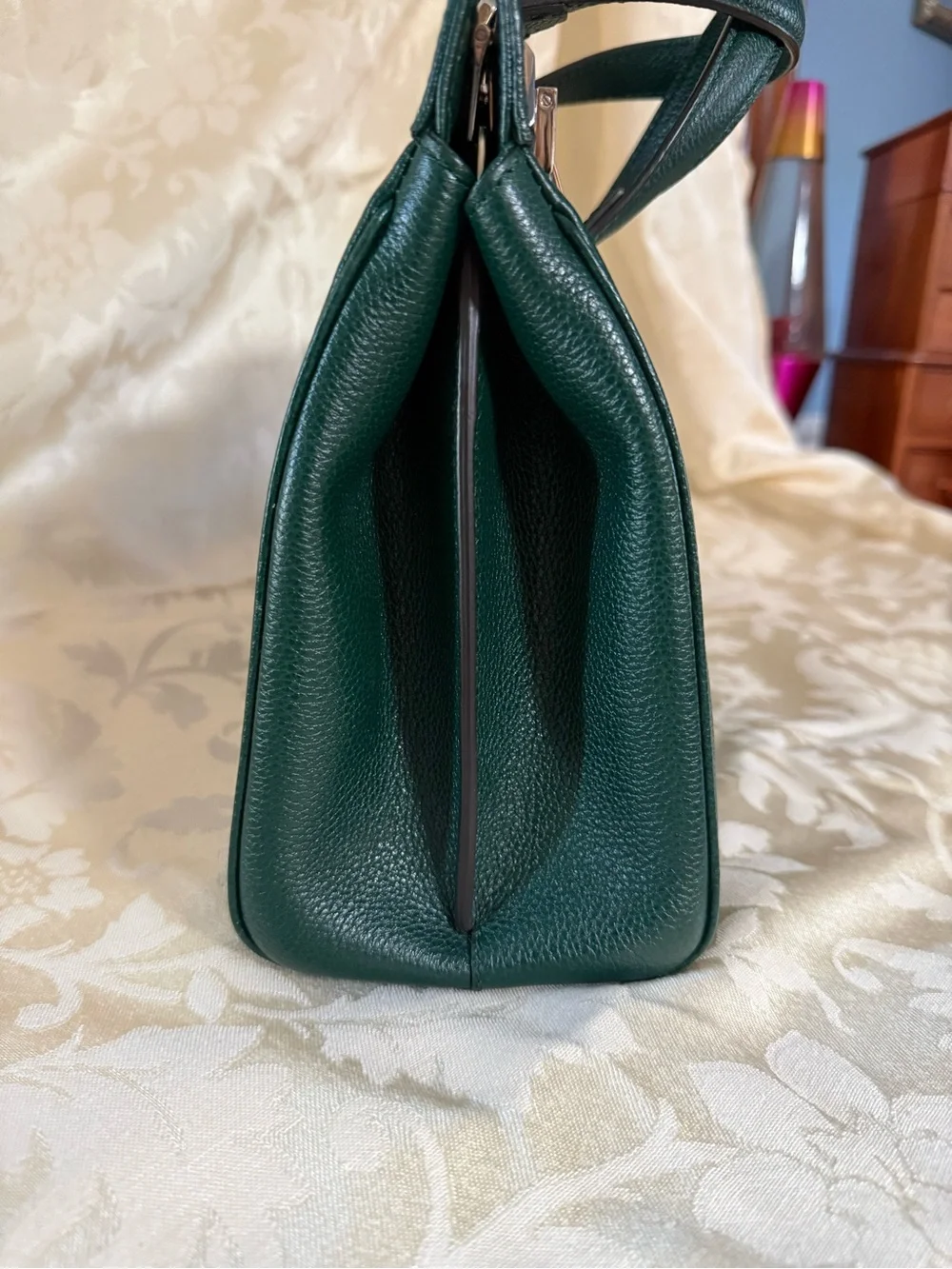 Gucci Zumi Top Handle/detachable shoulder strap - Green